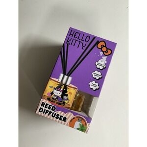Happy Halloween Ceramic Hello Kitty‎ Reed Diffuser Peppermint Oil 100m-NIB